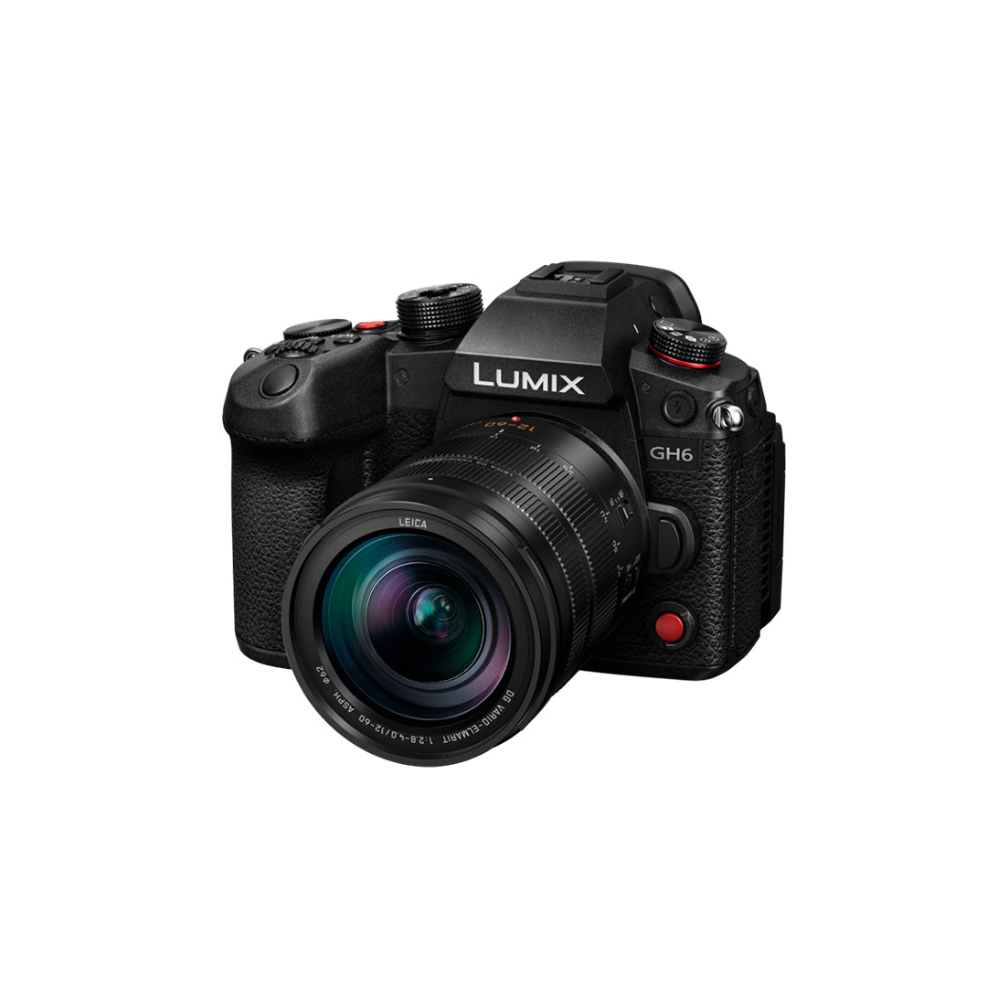 Panasonic Lumix DC-GH6 25.2MP Digital Mirrorless Camera with 12-60mm Leica DG Lens