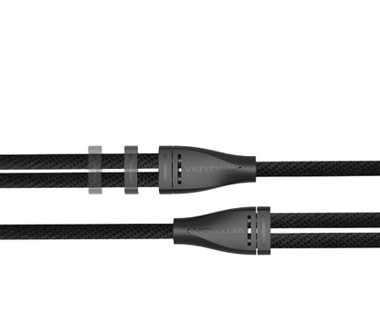 [CLEARANCE] Vention AUX 3.5mm Male to AUX 4-Pole Dual 3.5mm Female 0.3-Meter Cotton Braided (BBM) Stereo Splitter Cable For Mobile Phones, PC, Laptops, Speakers