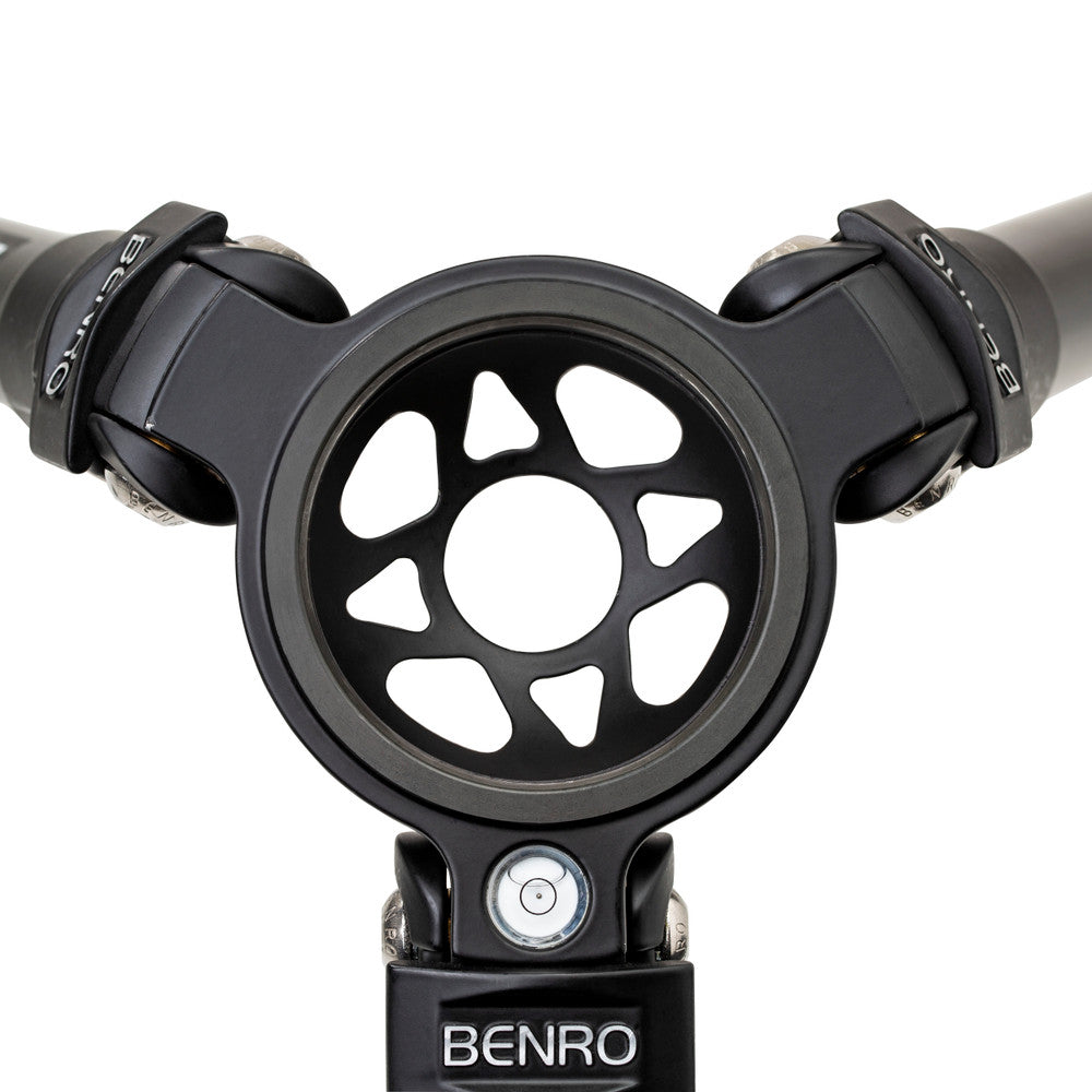 Benro A373F Aluminum 3-Section Single-Tube Tripod with S8Pro Fluid Video Head for Professional Photo and Video Production | A373FBS8PRO