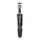 Benro BAT Aluminum Travel Tripod 5-Section Stand with Ball Head Dual Panning Reverse Folding Convertible to Monopod for Professional Photo and Video Production | FBAT05AVX20, FBAT15AVX20