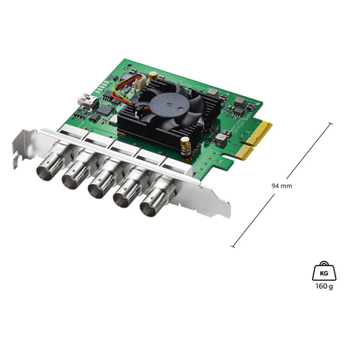 Blackmagic Design DeckLink Duo 2 4-Channel SDI Playback and Capture Card with Multi Platform Compatibility | BDLKDUO2