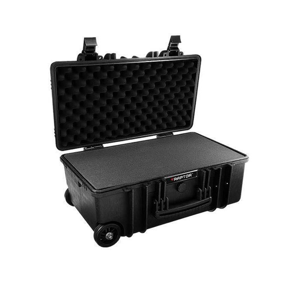 Raptor 6000 Air Trolley Series 2-Wheeled Hard Case and Travel Luggage with IP67 Water and Dust Resistant Rugged Protection for Tactical Gear, Power Tools and Large Scale Electronics (Black, Military Green) | ATI-533120