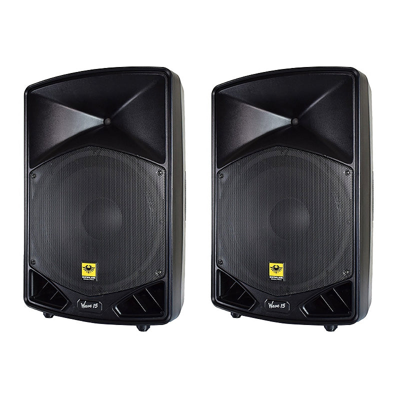 KEVLER 2-Way 500W / 800W Full Range Passive Speaker System with 45Hz-20Khz Frequency Response, 97dB/98dB Sensitivity Level, Max 8 Ohms Impedance (12", 15" Available) | WAVE-12, WAVE-15