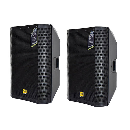 KEVLER ZLX-15 15" 1000W 2-Way Bass Reflex Full Range Passive Loud Speaker with Multiple Handles, Bottom Pole Mount, Multi Angle Enclosure and Easy Daisy-Chain Loop Connection |  ZLX-15
