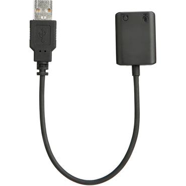 [CLEARANCE] Boya BY-EA2L USB External Sound Card 3.5mm TRS Audio Microphone and Headset Adapter Cable (15cm)