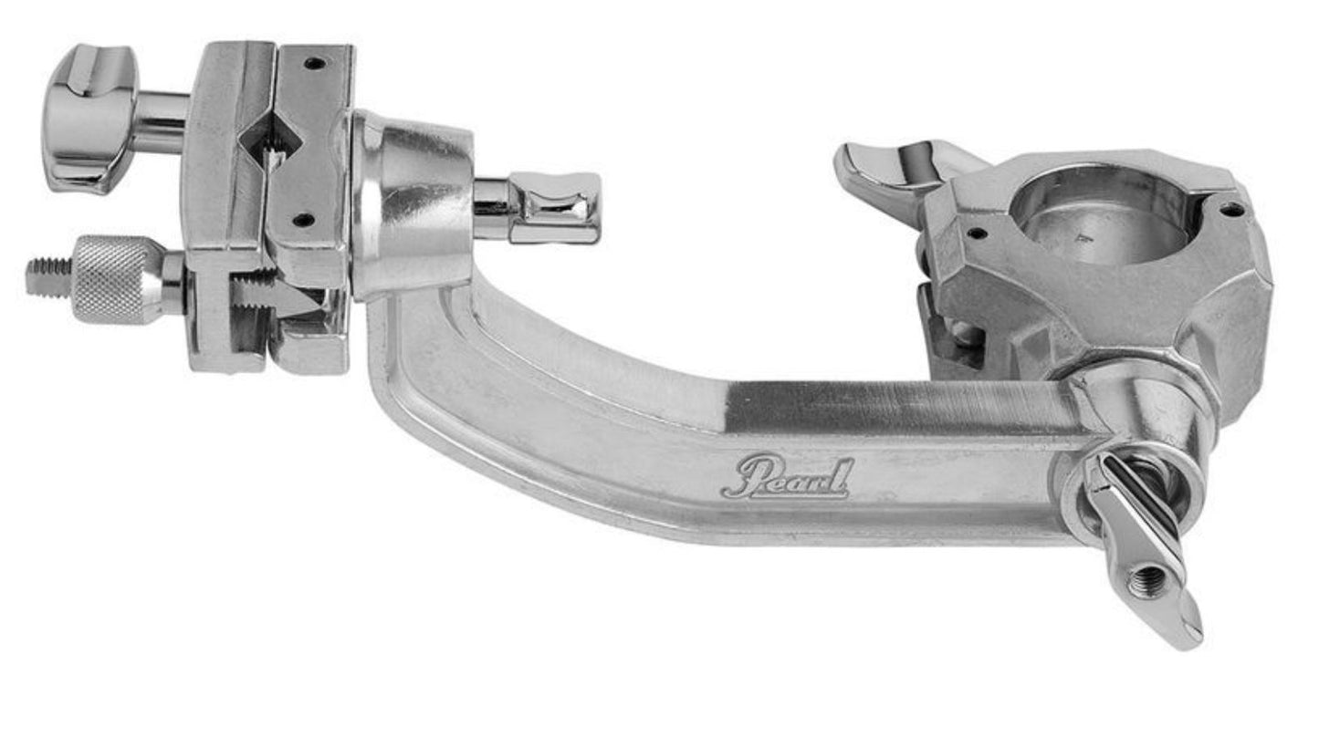 Pearl PCR50L Icon Multi-Angle Round Accessory Extension Clamp Expandable for Drum Racks 1.5 Inches with 6.5-Inches Reach Separate Locking