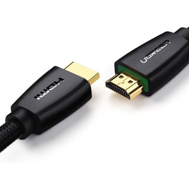 UGREEN 4K 60Hz HDMI 2.0 Male to Male Nylon Braided Cable (Black) (Lengths Available) | 404