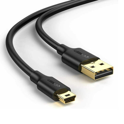 UGREEN USB 2.0 A Male to Mini 5 Pin Male Cable 2m (Black)