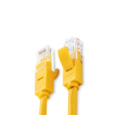 [CLEARANCE] UGREEN CAT5e UTP LAN Ethernet Cable Patch Cord 10/100 Mbps (Yellow) (10M) | 30642