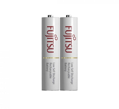 Fujitsu 1.2V 750mAh Ready-to-use NiMH Low Self-Discharge Rechargeable | HR4UTC AAA Battery Pack of 2