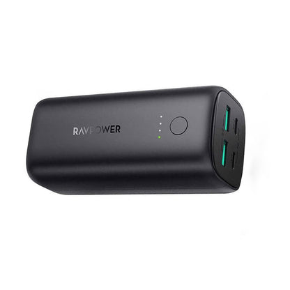 [CLEARANCE] RAVPower 20000mAh Powerbank Dual Power Delivery PD & Quick Charging 50W with Universal Compatibility Portable Charger | RP-PB208