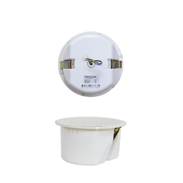KEVLER CSL-623 6" Coaxial Frameless Ceiling Speaker with Back Cover and Grille, 90Hz-20KHz Frequency Response, 93dB Sensitivity Level, 7.2Ohms Impedance and 100V TAP Function