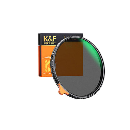 K&F Concept 77mm Black Mist Series 1/4 Neutral Density ND2 to ND32 Diffusion Variable ND Lens Filter for DSLR and Mirrorless Cameras