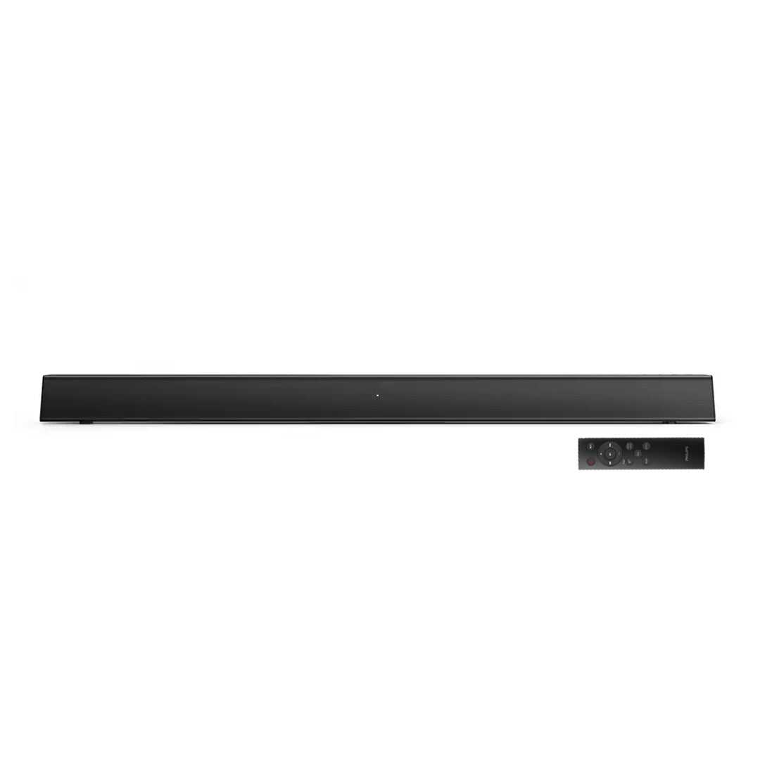 Philips 60W Dual Channel Bluetooth Wireless Soundbar Speaker with USB-A 2.0, HDMI ARC Slot, Optical Audio Cable Input and 3.5mm AUX IN (TAB5105/37)
