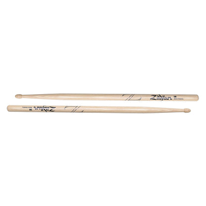 Zildjian Z5B Hickory Wood Oval Tip Teardrop Drumsticks for Drums and Cymbals