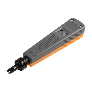 Vention Punch Down Impact Tool Network Punch Tool with Double Blade, Adjustable Boost Button, Blade Storage Hole for Patch Panels Wire Modules 110 | KECH0