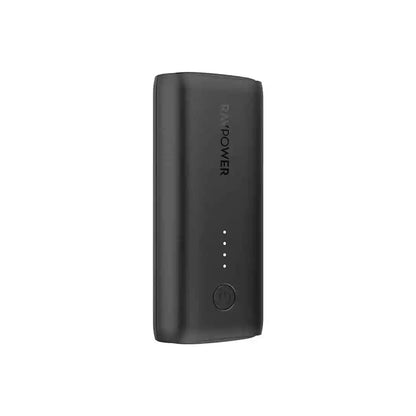 [CLEARANCE] RAVPower 10000mAh Power Bank High Speed Charging 20W Supper Slim Size with USB-C Cable Portable Charger | RP-PB205