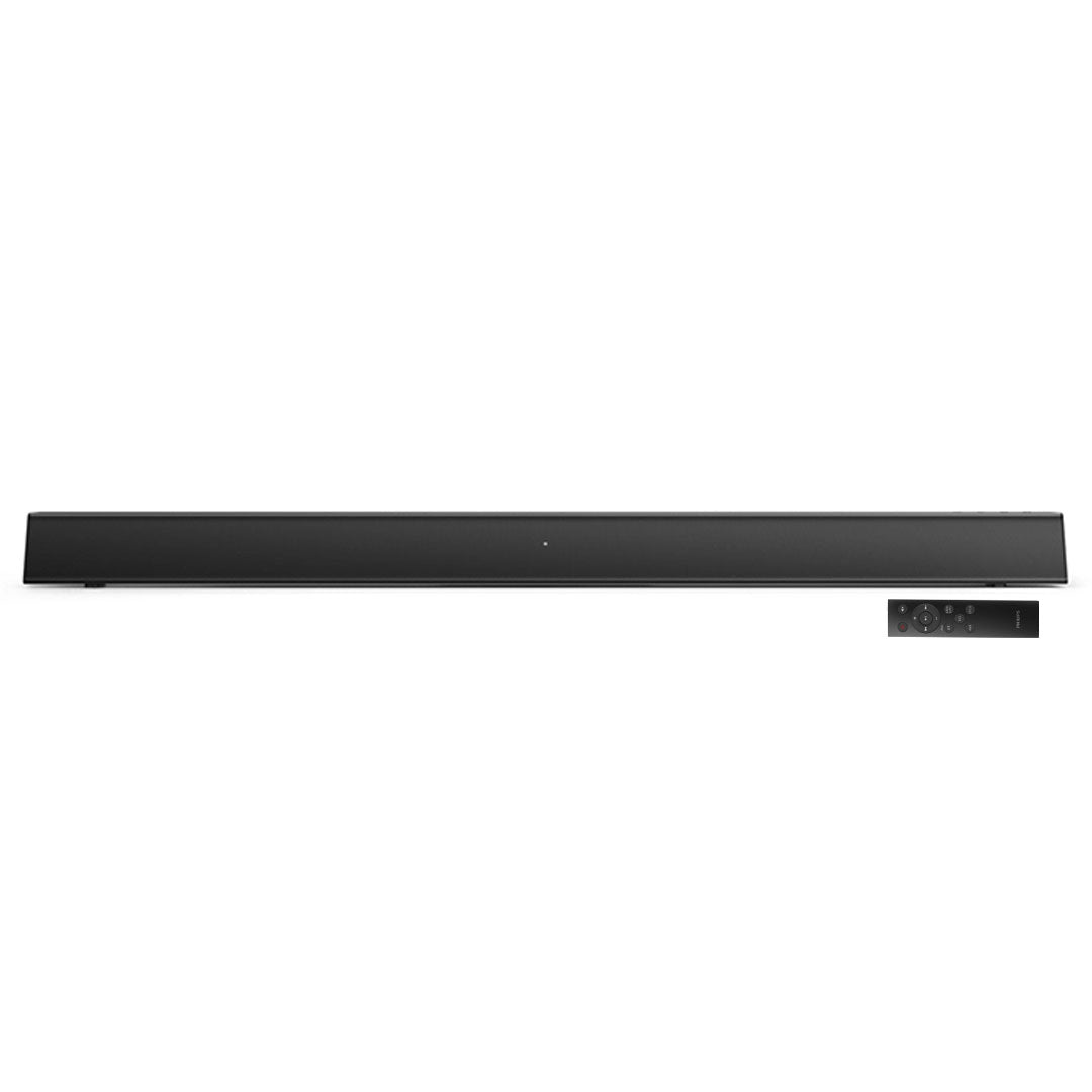 Philips 15W Dual Channel Bluetooth Wireless Soundbar Speaker with Wireless Deep Bass Subwoofer, AC IN, USB-A 2.0, HDMI ARC Slot, Optical Audio Cable Input and 3.5mm AUX IN (TAB5305/37)