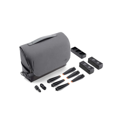 DJI Mavic 3 Fly More Kit with Shoulder Bag,  Intelligent Flight Li-ion Batteries, 100W Portable Charging Hub, Car Charger and Low Noise Propellers