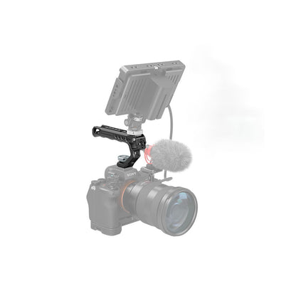 [CLEARANCE] SmallRig Universal Top Handle with Quick-Release Cold Shoe, Hot Shoe Mounts and ARRI Style Accessory Threads for DSLR Cameras | 2094C