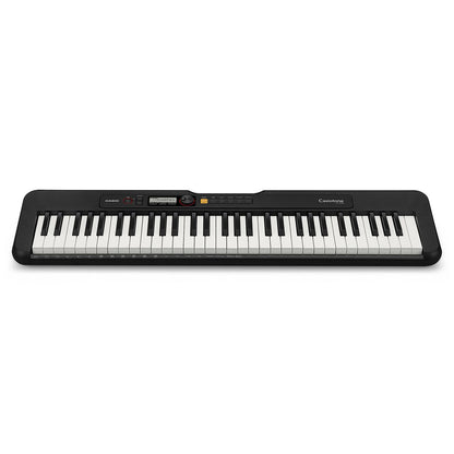 [CLEARANCE] Casio CT-S200 61-Key Portable Piano Keyboard with USB-MIDI Connectivity, LCD Screen, Auto-Accompaniment, Built-in Songs/Tones/Rhythms (Red)