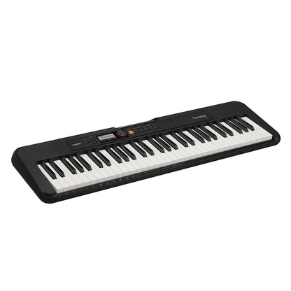 [CLEARANCE] Casio CT-S200 61-Key Portable Piano Keyboard with USB-MIDI Connectivity, LCD Screen, Auto-Accompaniment, Built-in Songs/Tones/Rhythms (Red)