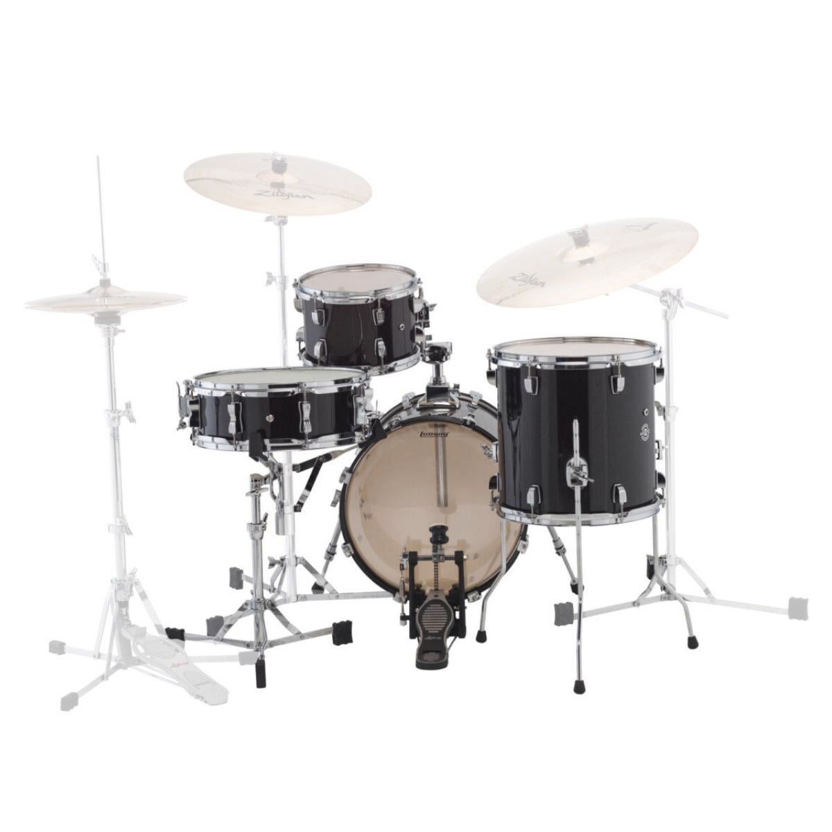 Ludwig LC179X Questlove Breakbeats 4-Piece Shell Pack Drum Set with 10