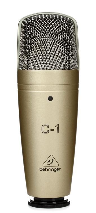 [CLEARANCE] Behringer Voice Studio Recording Bundle with Studio Condenser Microphone, USB to Audio Tube Preamplifier with 16 Preamp Voicings for Studio Recordings