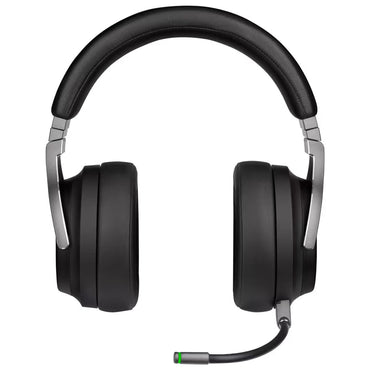 [CLEARANCE] CORSAIR Virtuoso iCUE RGB Wireless High Fidelity Gaming Headset Headphones w/ 7.1 Surround Sound, Detachable Broadcast-Grade Omnidirectional Microphone, Slipstream / USB & 3.5mm AUX Wired for PC Laptop and Consoles (Carbon)