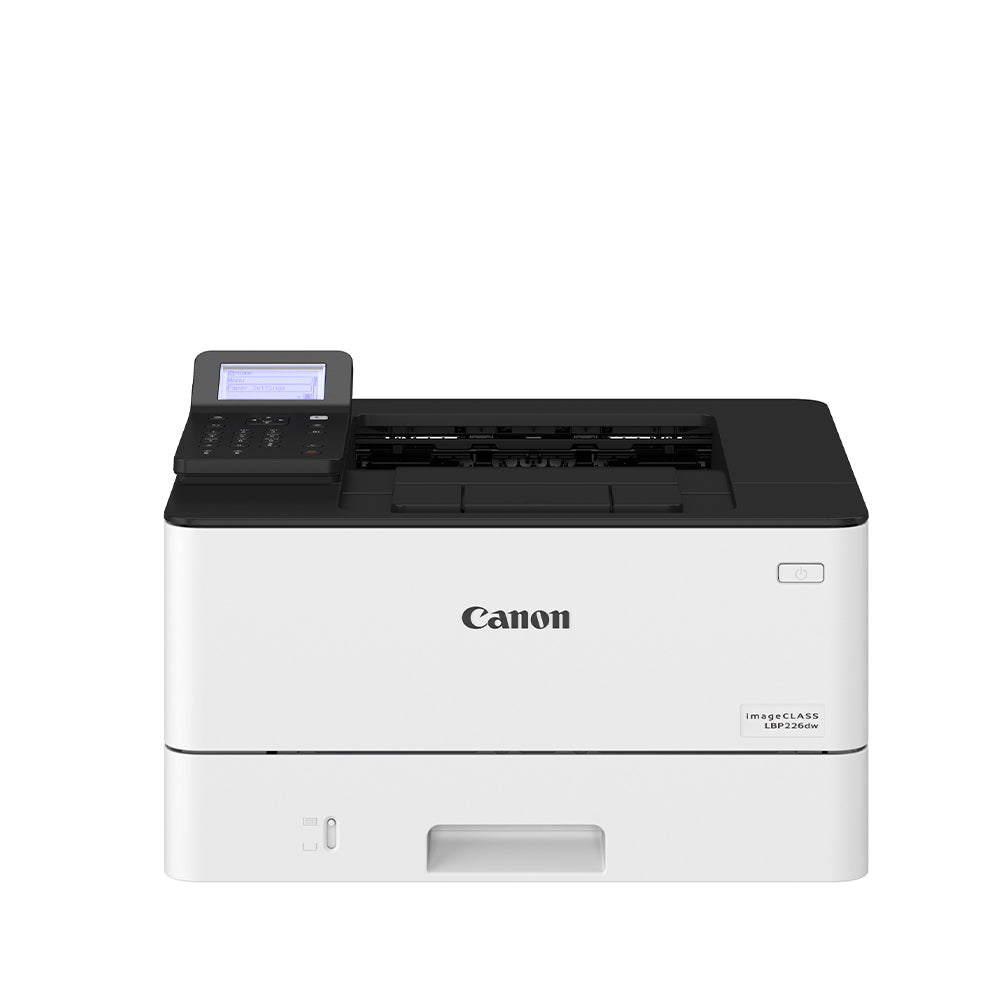 Canon imageCLASS LBP226DW Wireless Monochrome Laser Printer with 600DPI Printing Resolution, 900 Max Paper Storage, 5-Line LCD Display, Secure Print Features, USB 2.0, WiFi and Ethernet Connectivity