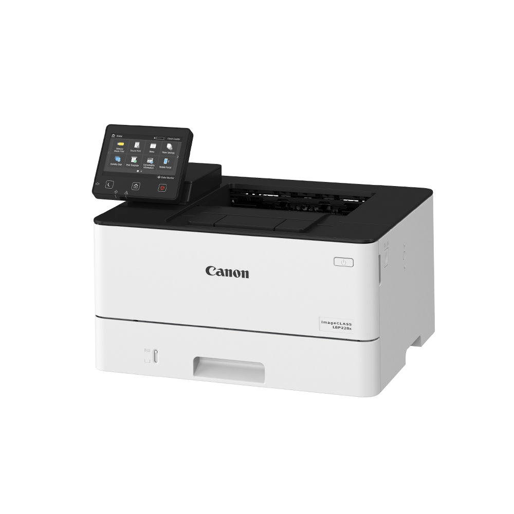 Canon imageCLASS LBP228X Wireless Monochrome Laser Printer with 600DPI Printing Resolution, 900 Max Paper Storage, 5" Color Touchscreen LCD Display, Auto Toner Seal Removal, USB 2.0, WiFi and Ethernet Connectivity