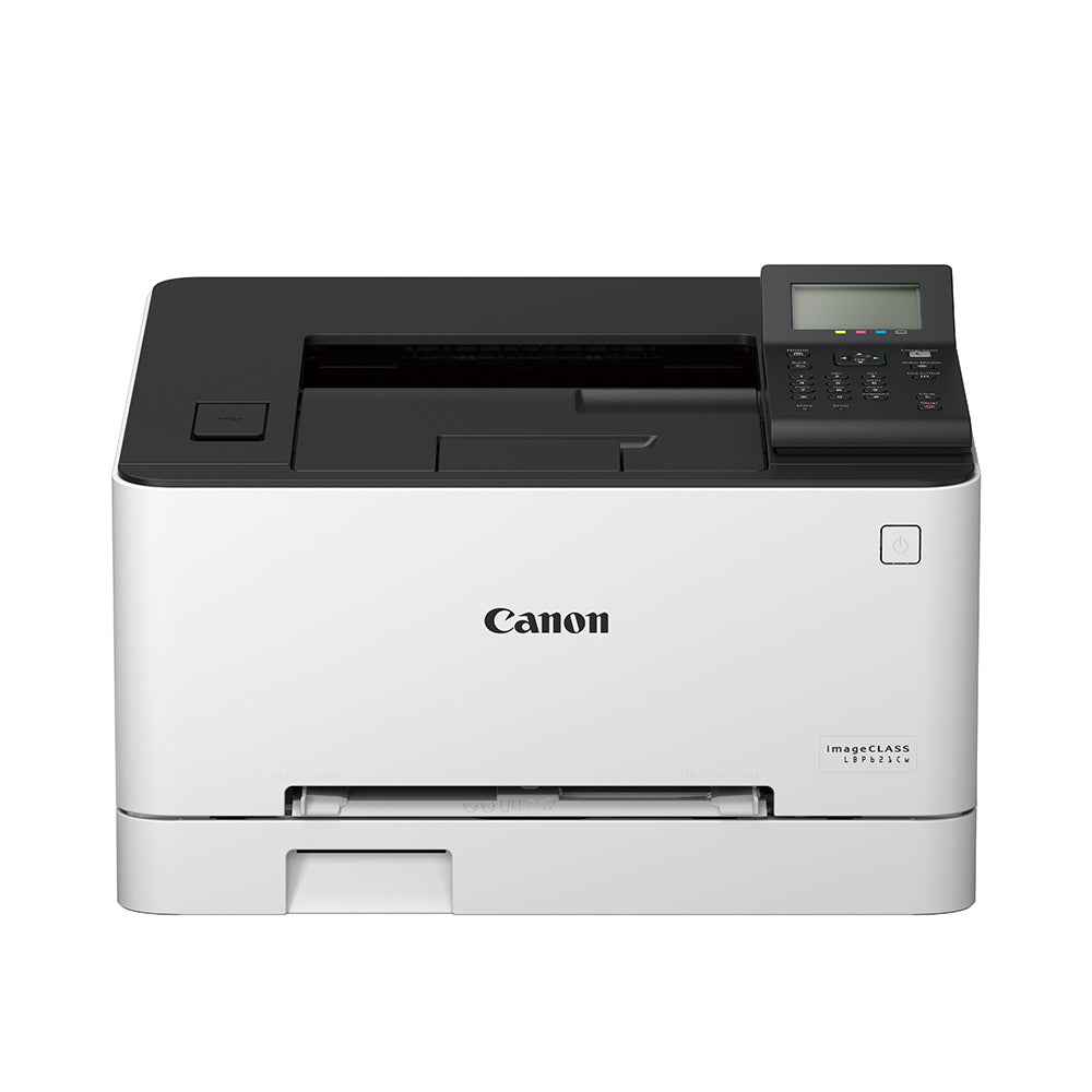 Canon imageCLASS LBP621CW Wireless Color Laser Printer with 600DPI Printing Resolution, 251 Max Paper Storage, 5-Line LCD Display, Mobile App Support, USB 2.0 Hi-Speed, WiFi and Ethernet Connectivity