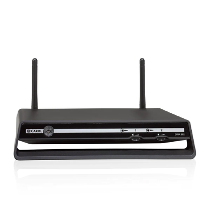 CAROL DWR-882 2.4GHZ Dual Handheld Digital Wireless Microphone with 16 Channel, 20 Meters Transmission Range