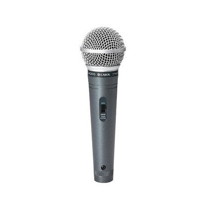 CAROL GO-26 Dynamic Supercardioid Vocal Microphone with 4.5M XLR Cable with Noise Reduction for Stage Performance, Home Entertainment and Presentations