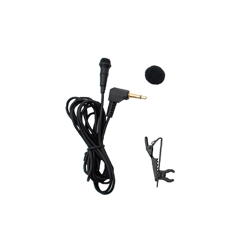 CAROL MDM-865 (TS) Omnidirectional Condenser Lavalier Lapel Microphone with Noise Reduction Feature, TS Jack Output and Tie Clip-On for Computer Laptop Camera Transmitter and Amplifier MDM-865TS