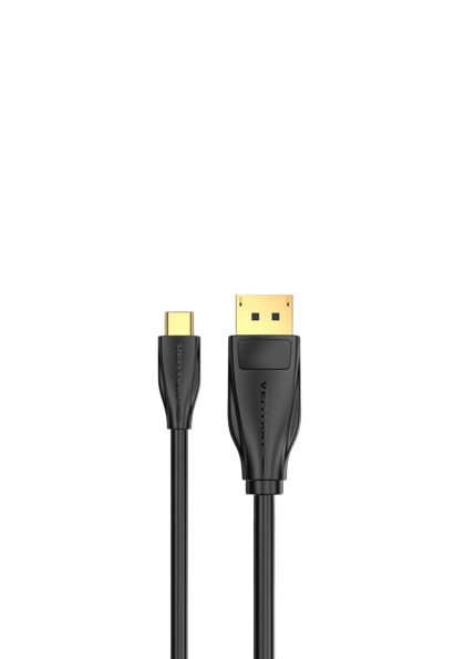 Vention USB-C to DisplayPort Cable 4k 60Hz Gold Plated (CGYB) for Laptop PC Monitor TV Projector (Available in Different Lengths)
