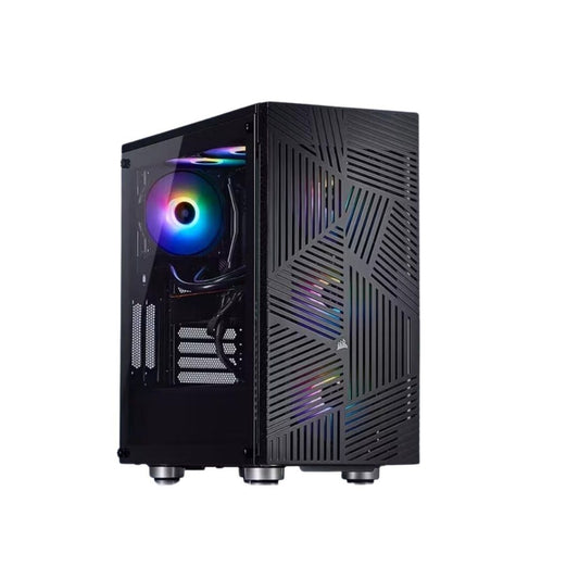CORSAIR 275R Airflow Mid-Tower ATX PC Case with Tempered Glass Side Panel, 6 Expansion Slots and Detachable Front Panel (Black) | CC-9011181-WW