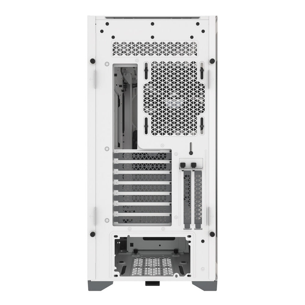 CORSAIR 5000D Mid-Tower ATX PC Case with Slide-On Tempered Glass Side Panel, 6 Drive Slots and Vertical GPU Mounting Support (Black, White) | CC-9011208-WW CC-9011209-WW