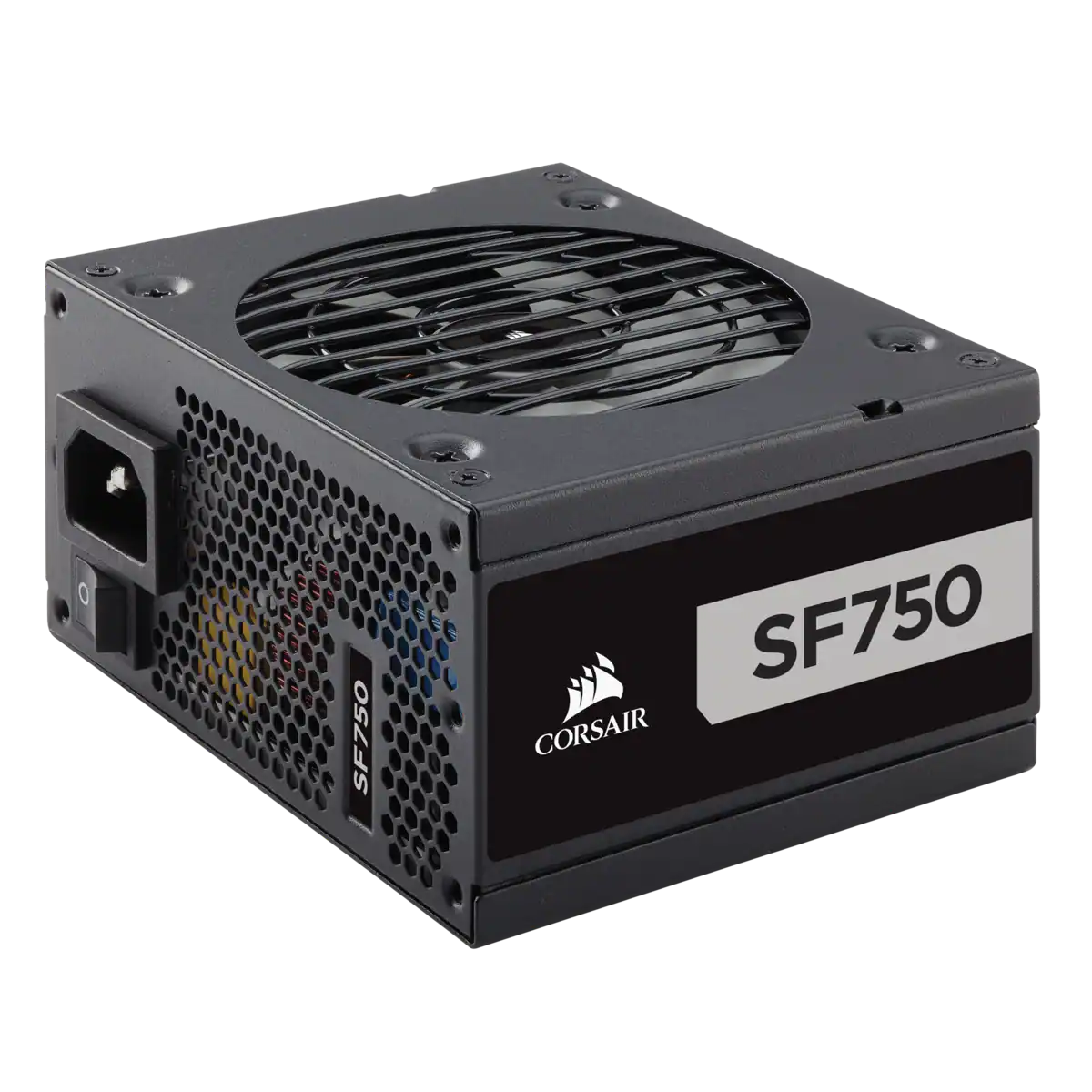 CORSAIR SF750 750W 80+ Platinum SFX Full Modular PSU Power Supply with 92mm Ultra Low Noise Fan, Over Temperature and Over Voltage Protection with included SFX-to-ATX Case Adapter Bracket | CP-9020186-NA