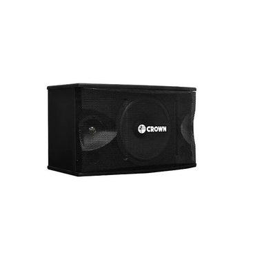 Crown 500W 10" Karaoke 3-Way Speaker System with 45Hz-18kHz Frequency Response, Max 8 Ohms Impedance and 96dB Sensitivity Level | BF-105