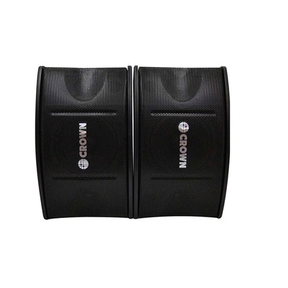 Crown 500W 10" Karaoke 3-Way Speaker System with 45Hz-18kHz Frequency Response, Max 8 Ohms Impedance and 96dB Sensitivity Level | BF-105