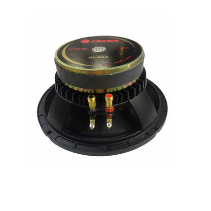 Crown 600W 8" Jack Hammer Series Professional Instrumental High Power Speaker with Aluminum Die-Cast Casing, Max 8 Ohms Impedance, 65mm Voice Coil, 36Hz-16kHz Frequency Response and 108dB Sensitivity Level | JH-860