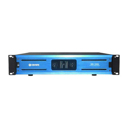 Crown 600W / 1000W Marksman Series Professional Power Amplifier with Dual-Channel Stereo, Parallel Input, LED Indicators, Mode Selection Switch (MK-600, MK-1000)