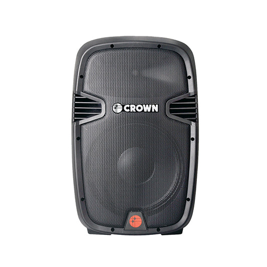 Crown 500W 12" 2-Way Professional Instrumental Sound System Speaker with Microphone and Guitar Input | PRO-2008