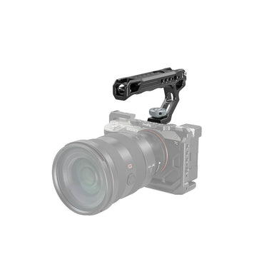 [CLEARANCE] SmallRig Universal Top Handle with Quick-Release Cold Shoe, Hot Shoe Mounts and ARRI Style Accessory Threads for DSLR Cameras | 2094C