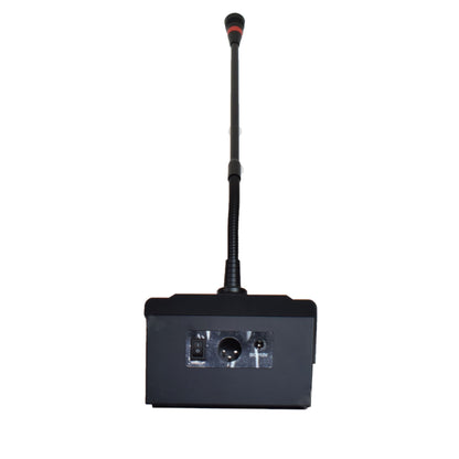 KEVLER CM-100UR Supercardioid Condenser Conference USB Gooseneck Microphone with LCD Display, Volume Control, MP3 / Record and Chime Function for Paging, Meetings and Public Speaking