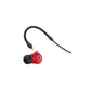 Sennheiser IE 100 PRO Dynamic In-Ear Monitors Wired IEM with Detachable Straight Cable, 26dB Passive Noise Attenuation for Musicians, DJs (Black, Clear, Red)