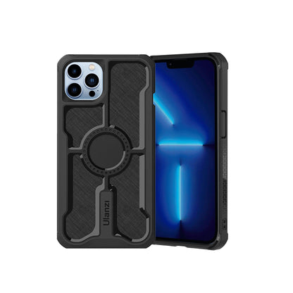 [CLEARANCE] Ulanzi O-LOCK Magnetic Smartphone Case with Wireless Charging Support, Shock and Drop Resistant, Anti-Collision, Anti-Scratch, Easy to Press, Lanyard Hole and Compatible to O-Lock Mounts | LOCK003 (iPhone 13 Pro Max)
