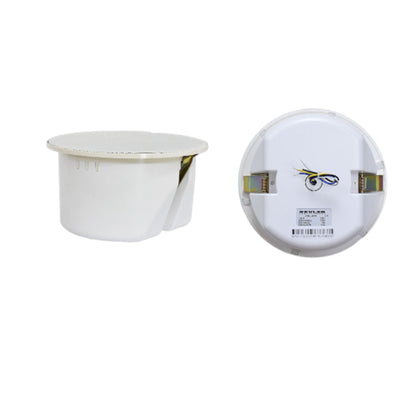 KEVLER CSL-623 6" Coaxial Frameless Ceiling Speaker with Back Cover and Grille, 90Hz-20KHz Frequency Response, 93dB Sensitivity Level, 7.2Ohms Impedance and 100V TAP Function