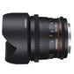 Samyang 10mm T3.1 VDSLR Ultra Wide Angle Manual Focus Lens for Nikon F-Mount Cameras | SYCV10M-N